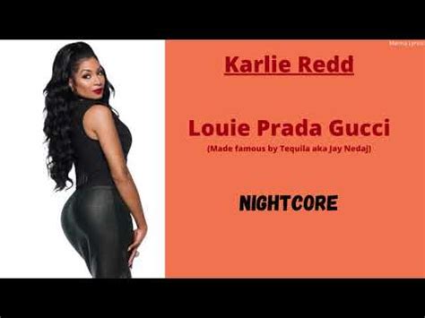 prada gucci louis lyrics|karlie redd prada gucci lyrics.